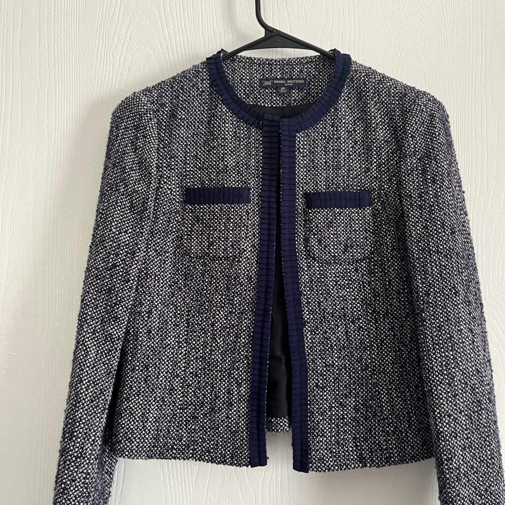 Suit set with skirt